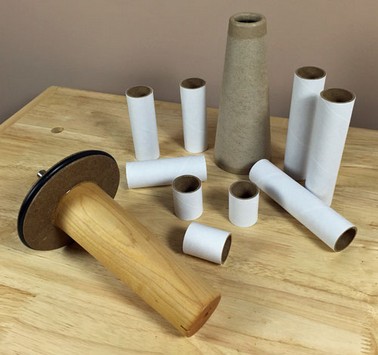Yarn Winders And The Humble Toilet Paper Tube